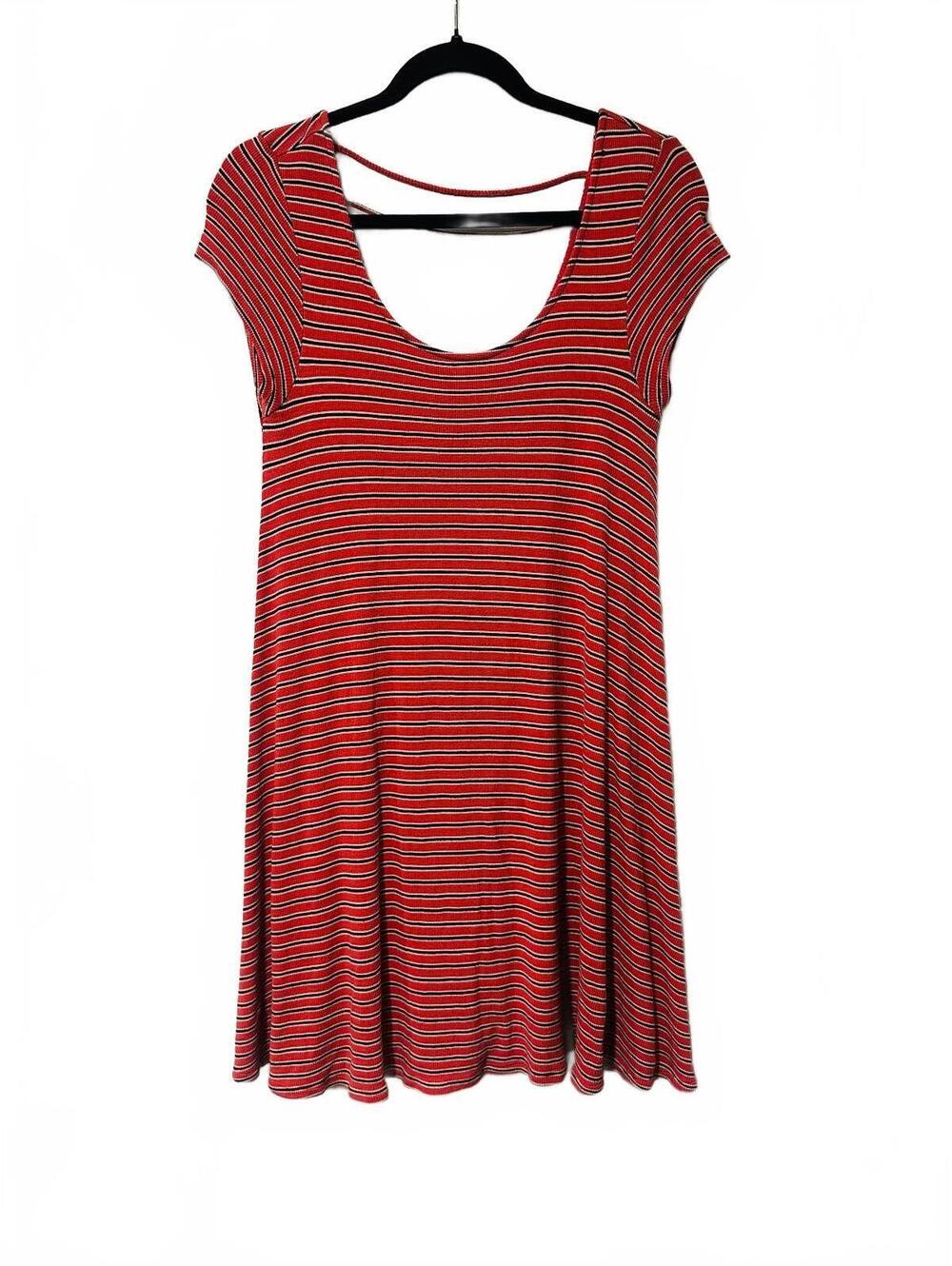 American Eagle striped short sleeve dress